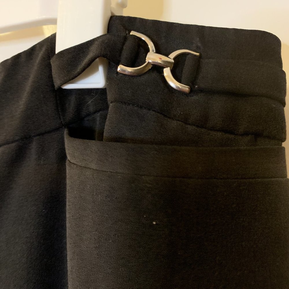 18P New York & Co. Stretch Black Slacks